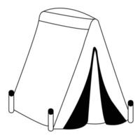 vector camping kleur bladzijde voor kindertent voorraad illustraties camping activiteiten