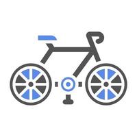 fiets vector icoon stijl