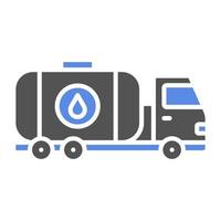 water tanker vector icoon stijl