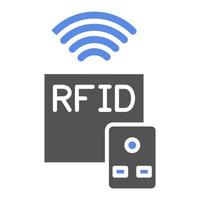 rfid vector icoon stijl