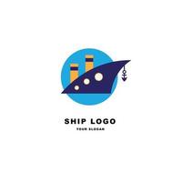 schip logo vector voor bedrijf identiteit