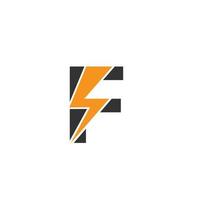 f brief icoon doopvont logo ontwerp symbool alfabet vector