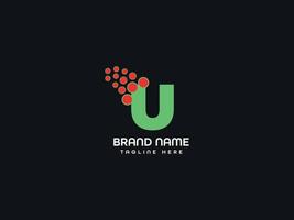 u letter logo vector