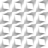 naadloze vector patroon van ongelijke lijnen getekend door een pen in de vorm van hoeken.
