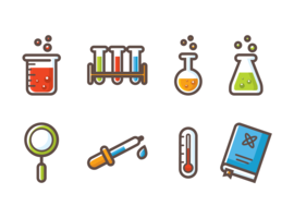 Chemie pictogram Vector