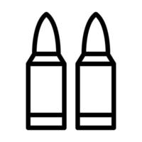 munitie icoon ontwerp vector