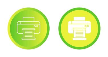 printer vector pictogram