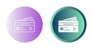 ATM-kaart vector pictogram