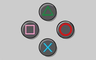 bedieningshendel icoon teken spel logo neon. vector illustratie, gaming creatief concept vlak ontwerp. afgelegen bedieningshendel met groot toetsen vormen of vorm voor geek gamers