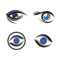 oogzorg vector logo ontwerp