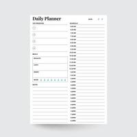 dagelijks planner, dagelijks dagboek, dagelijks organisator, dagelijks agenda, dagelijks controlelijst, dagelijks schema, afdrukbaar dagelijks logboek, dagelijks routine, doel planner, dagelijks kalender vector