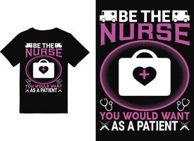 verpleegster t overhemd vectoren illustraties verpleegster t overhemd ontwerp vector grafischtypografisch poster wijnoogst logo of t-shirt