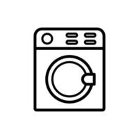 het wassen machine icoon ontwerp vector