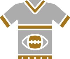 rugby uniform vector icoon stijl