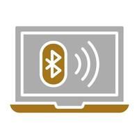 Bluetooth vector icoon stijl