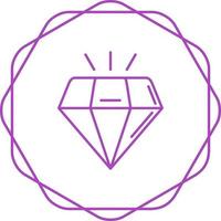 diamant vector pictogram