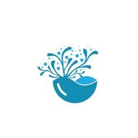 koraal nauur logo ontwerp symbool icoon vector