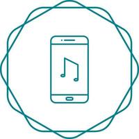 muziek- app vector icoon