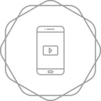 video app vector icoon