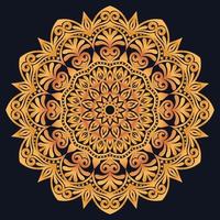 decoratief elementen luxe ornament patroon helling mandala ontwerp vector