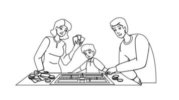 familie spellen vector