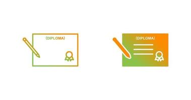 diploma vector pictogram