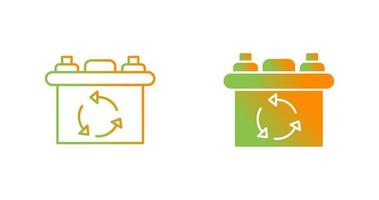 batterij vector pictogram