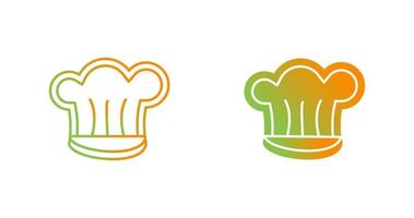 chef hoed vector icon