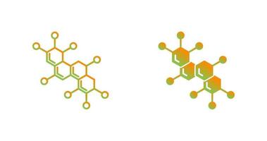 molecuul vector pictogram