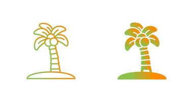 palm boom vector icoon