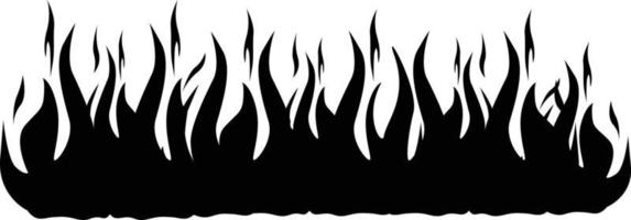 vlam brand heet brandwond vector beeld illustraties