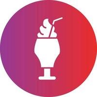 vector ontwerp milkshake icoon stijl