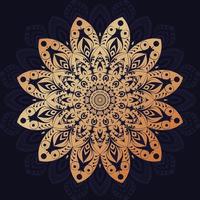 luxe mandala-ontwerp vector