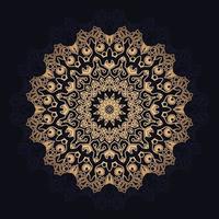 luxe mandala-ontwerp vector