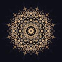 luxe mandala-ontwerp vector