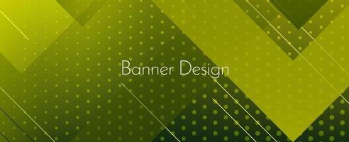 abstracte geometrische dynamische moderne kleurrijke banner patroon achtergrond vector