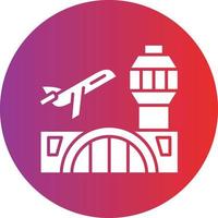 vector ontwerp luchthaven icoon stijl