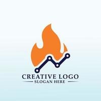 accounting firma behoeften logo ontwerp vector