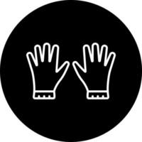 hand- handschoenen vector icoon stijl