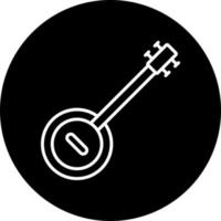 banjo vector icoon stijl