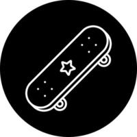 skateboard vector icoon stijl