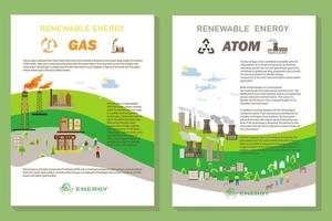 groen eco stad vector esg cologie milieu vriendelijk sjabloon, duurzaamheid eco vector is een schoon planeet en de distributie van afval.