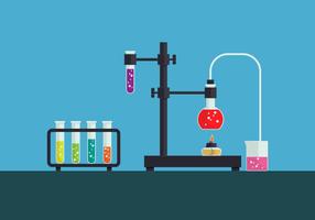 Chemie vectorillustratie vector