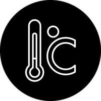 Celsius vector icoon stijl