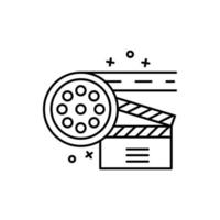 film filmklapper vector icon