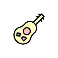 opgever, musical instrument vector icoon