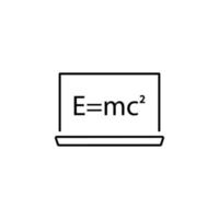 schoolbord vector pictogram