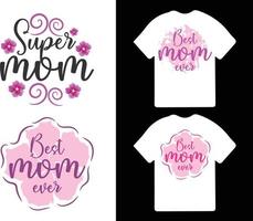 mama mam mama motiverende SVG citaten t overhemd ontwerp, gelukkig moeder dag t-shirt bundel en ambacht bestanden, moeder dag t shirt, het beste t-shirt ontwerpen Aan moeder dag. vector