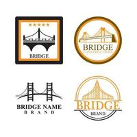 brug logo sjabloon vector pictogram