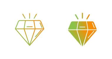 diamant vector pictogram